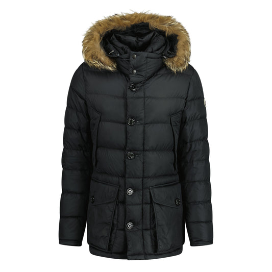 MONCLER CLUNY BLACK - SIZE 2 (S/M) - Affluent ArchivesUsed HIGH END DESIGNER CLOTHING