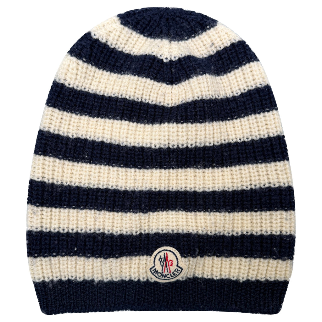 MONCLER COTTON BEANIE - Affluent ArchivesUsed HIGH END DESIGNER CLOTHING