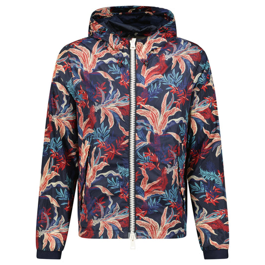 MONCLER FLORAL WINDBREAKER - SIZE 2 (Fits Medium) - Affluent ArchivesUsed HIGH END DESIGNER CLOTHING