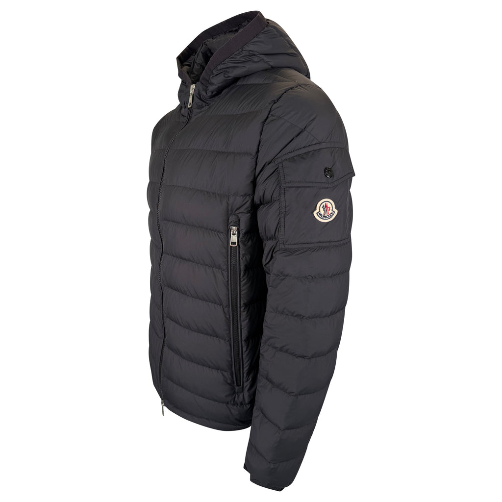MONCLER GALION BLACK DOWN JACKET - SIZE 4 (LARGE) | PRE OWNED - Affluent ArchivesUsed HIGH END DESIGNER CLOTHING