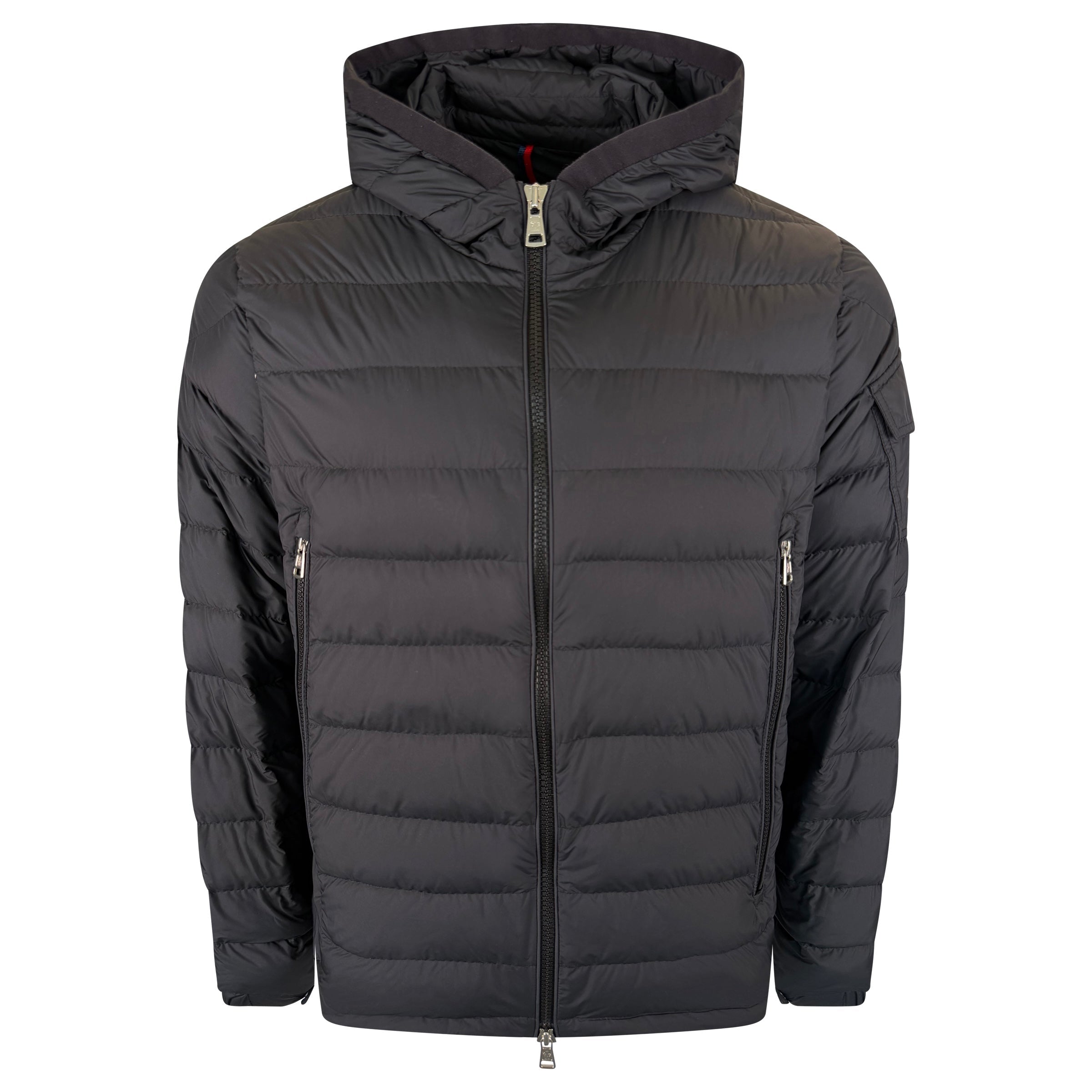MONCLER GALION BLACK DOWN JACKET - SIZE 4 (LARGE) | PRE OWNED - Affluent ArchivesUsed HIGH END DESIGNER CLOTHING