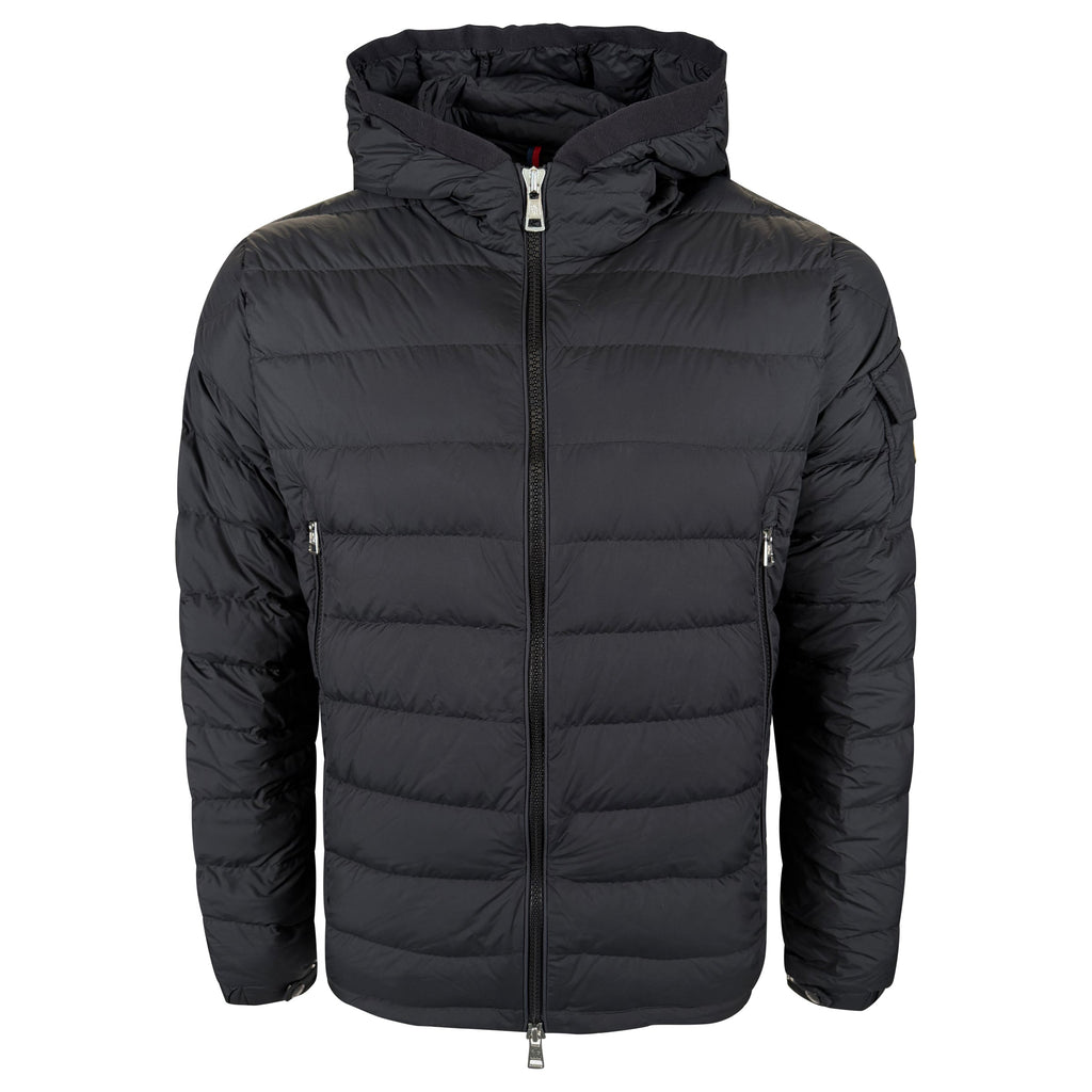 MONCLER GALION DOWN JACKET BLACK - SIZE 4 (L) | PRE OWNED - Affluent ArchivesUsed HIGH END DESIGNER CLOTHING
