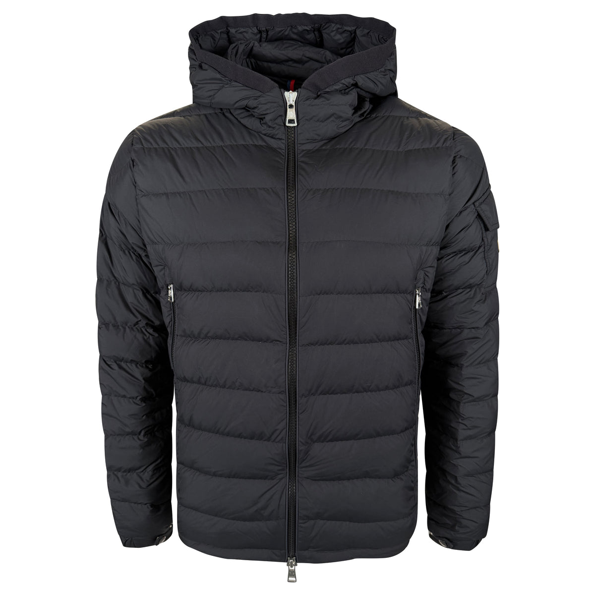 MONCLER GALION DOWN JACKET BLACK - SIZE 4 (L) | PRE OWNED - Affluent ArchivesUsed HIGH END DESIGNER CLOTHING