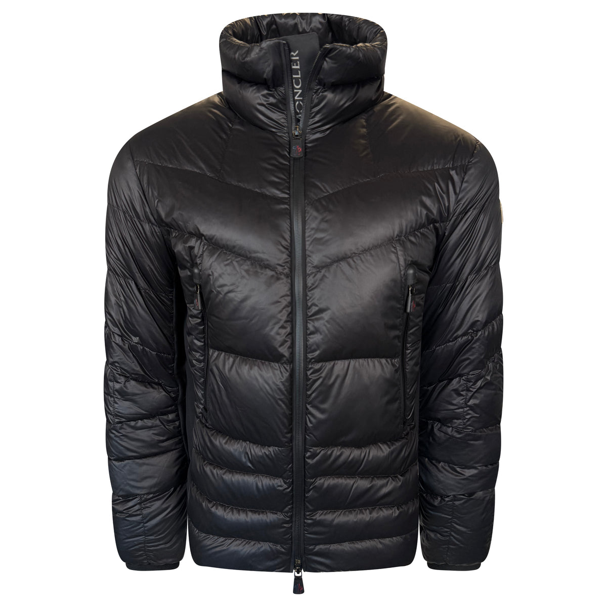 MONCLER GRENOBLE CANMORE DOWN JACKET BLACK - SIZE 3 (M) | PRE OWNED - Affluent ArchivesUsed HIGH END DESIGNER CLOTHING