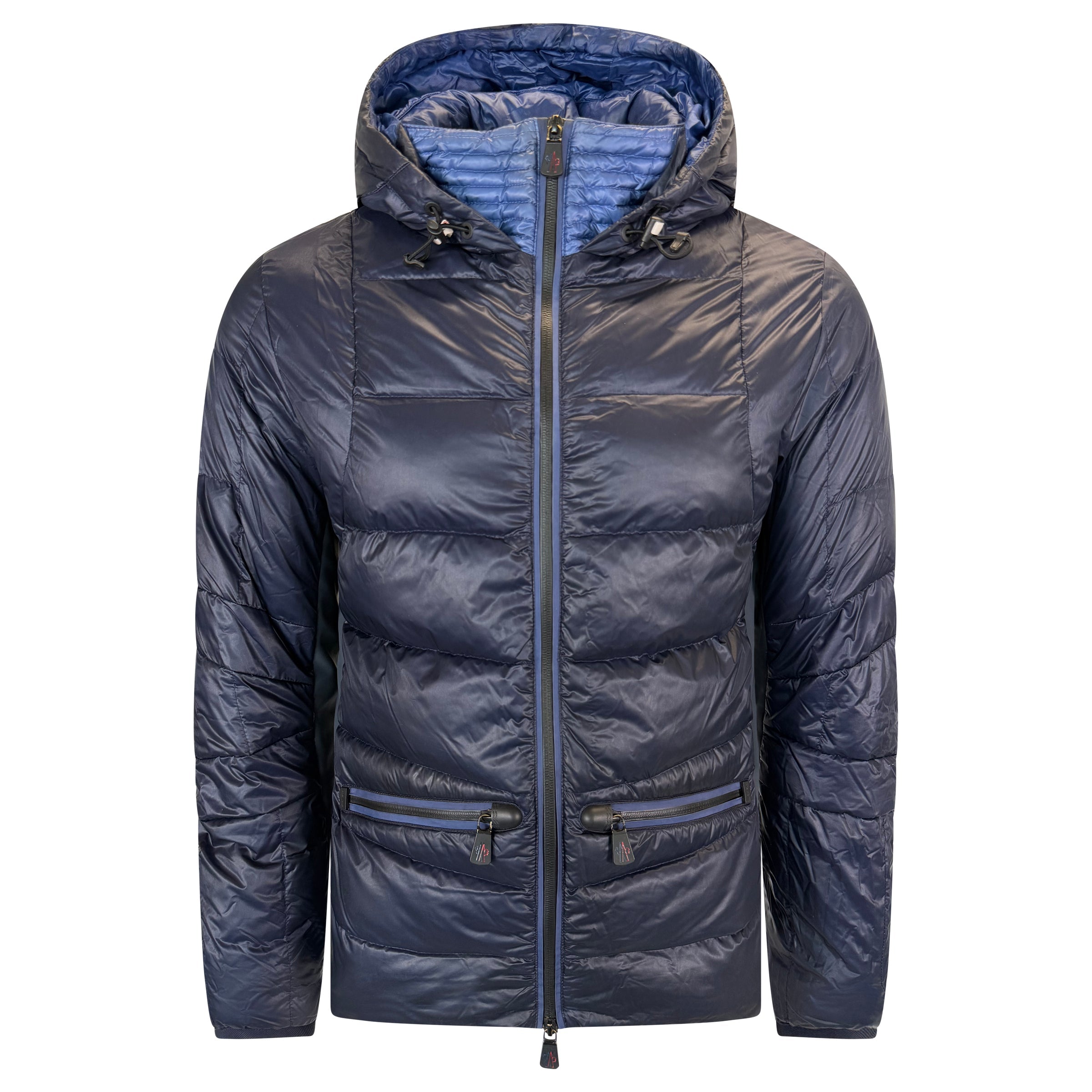 MONCLER GRENOBLE JACKET NAVY - SIZE 4 (Large) | PRE OWNED - Affluent ArchivesUsed HIGH END DESIGNER CLOTHING
