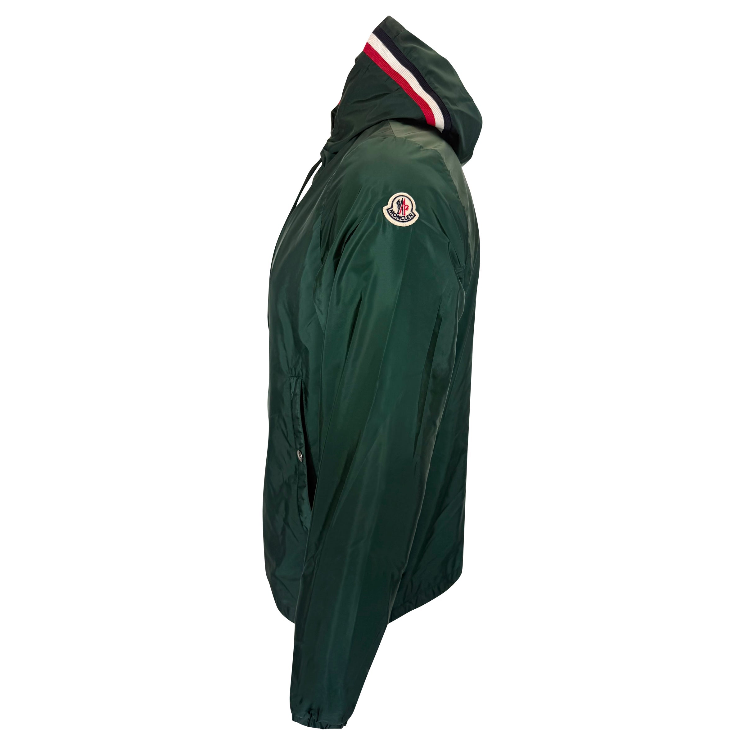 MONCLER GRIMPEURS GUIBOTTO GREEN JACKET - SIZE 4 (Large) | PRE OWNED - Affluent ArchivesUsed HIGH END DESIGNER CLOTHING