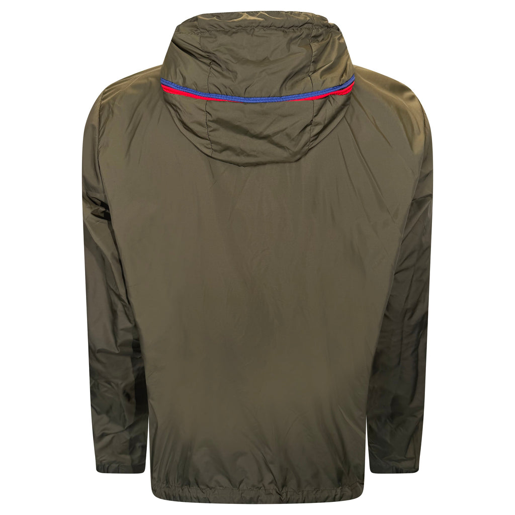 MONCLER HATAB KHAKI WINDBREAKER - SIZE 5 (XXL) | PRE OWNED - Affluent ArchivesUsed HIGH END DESIGNER CLOTHING