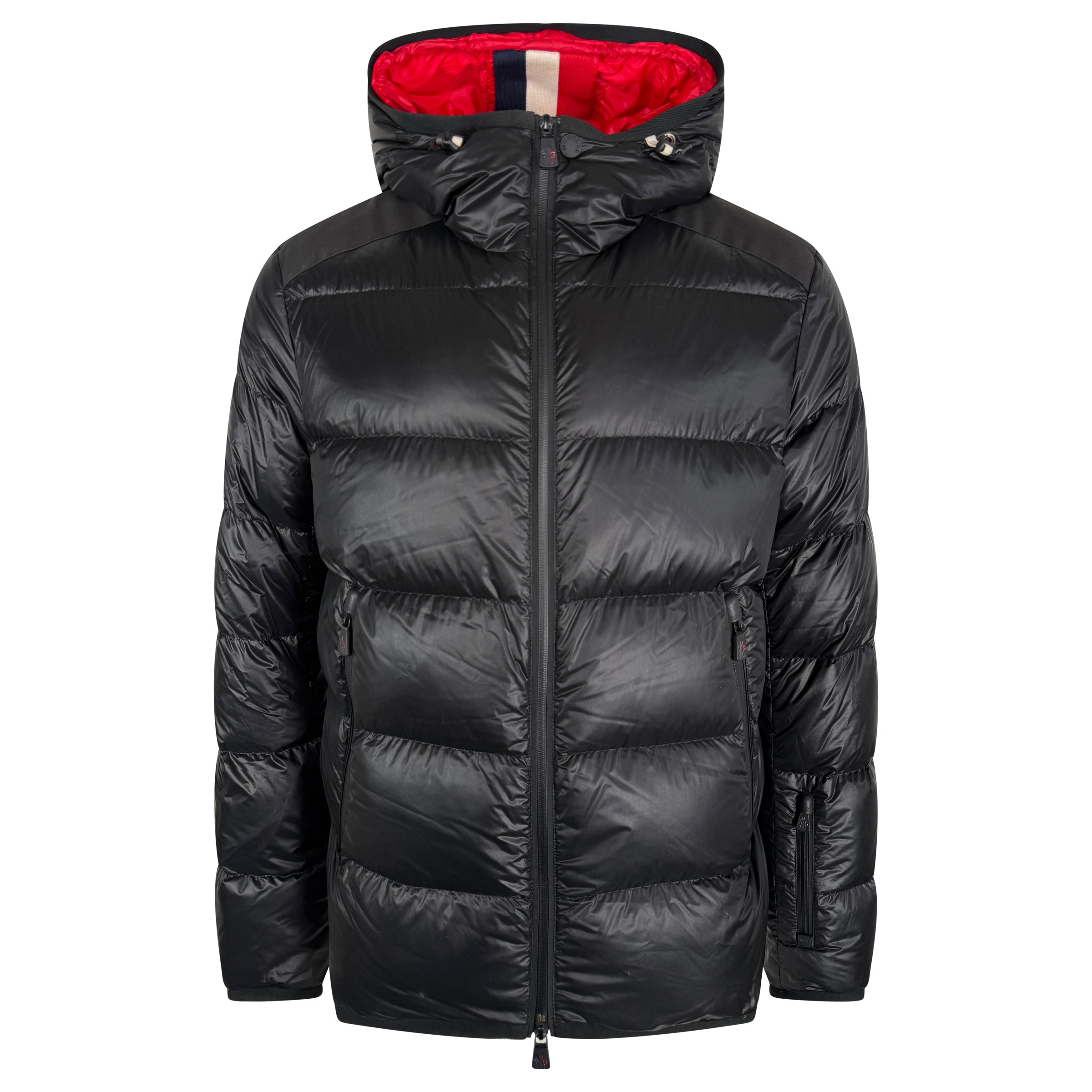 MONCLER HINTERTUX GRENOBLE COAT BLACK - SIZE 5 (XL) - Affluent ArchivesUsed HIGH END DESIGNER CLOTHING