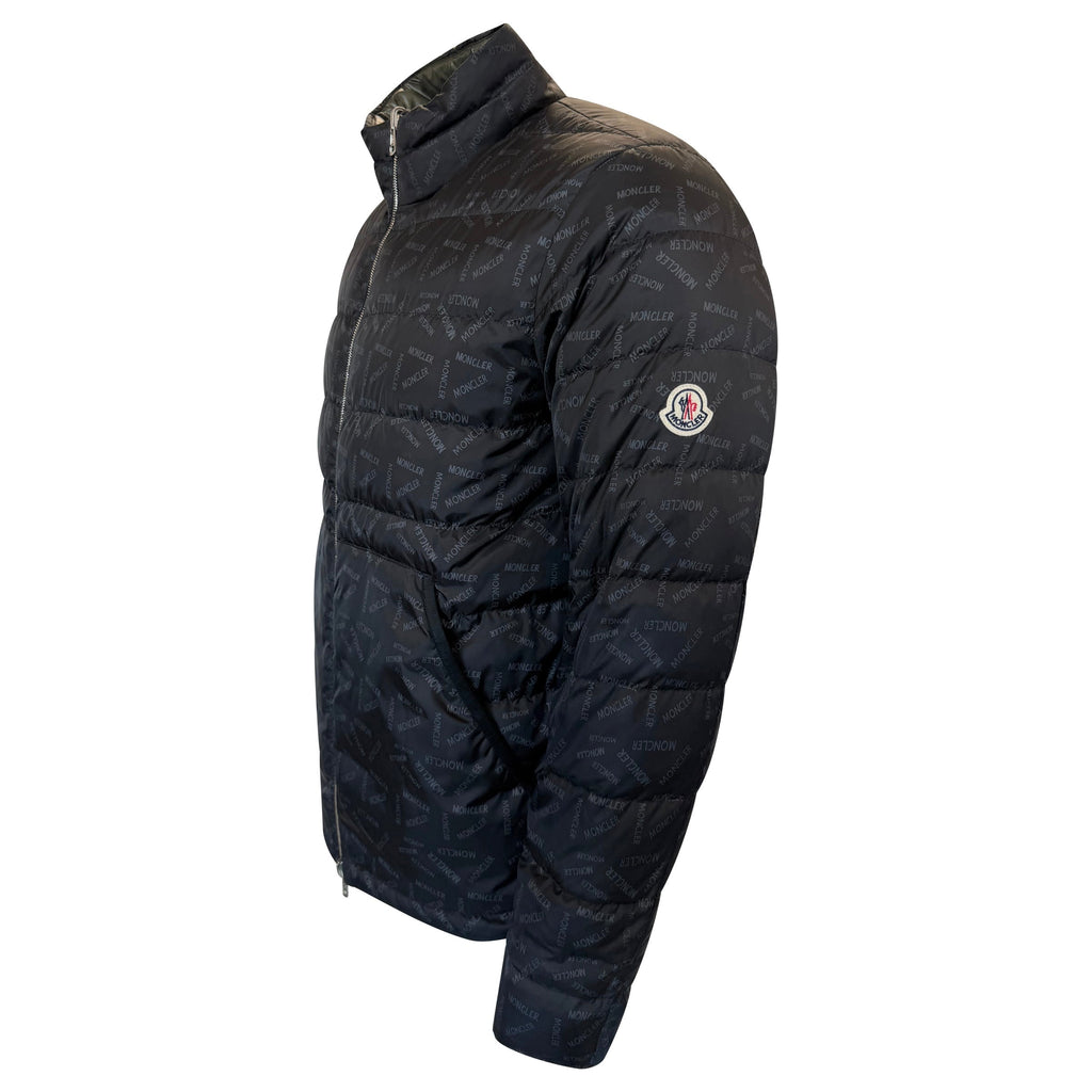 MONCLER KHAKI POUCTAL REVERSIBLE JACKET - SIZE 4 (L) | PRE OWNED - Affluent ArchivesUsed HIGH END DESIGNER CLOTHING