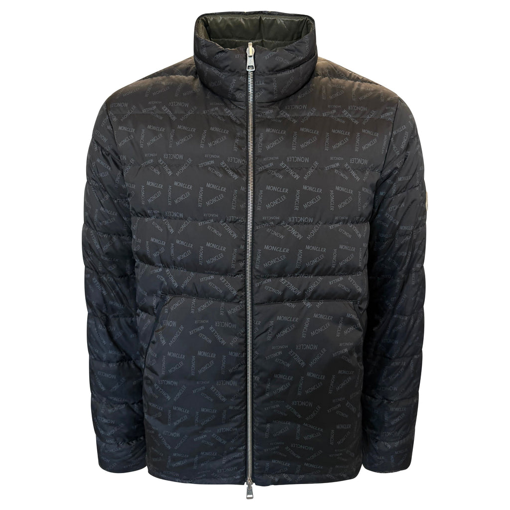 MONCLER KHAKI POUCTAL REVERSIBLE JACKET - SIZE 4 (L) | PRE OWNED - Affluent ArchivesUsed HIGH END DESIGNER CLOTHING
