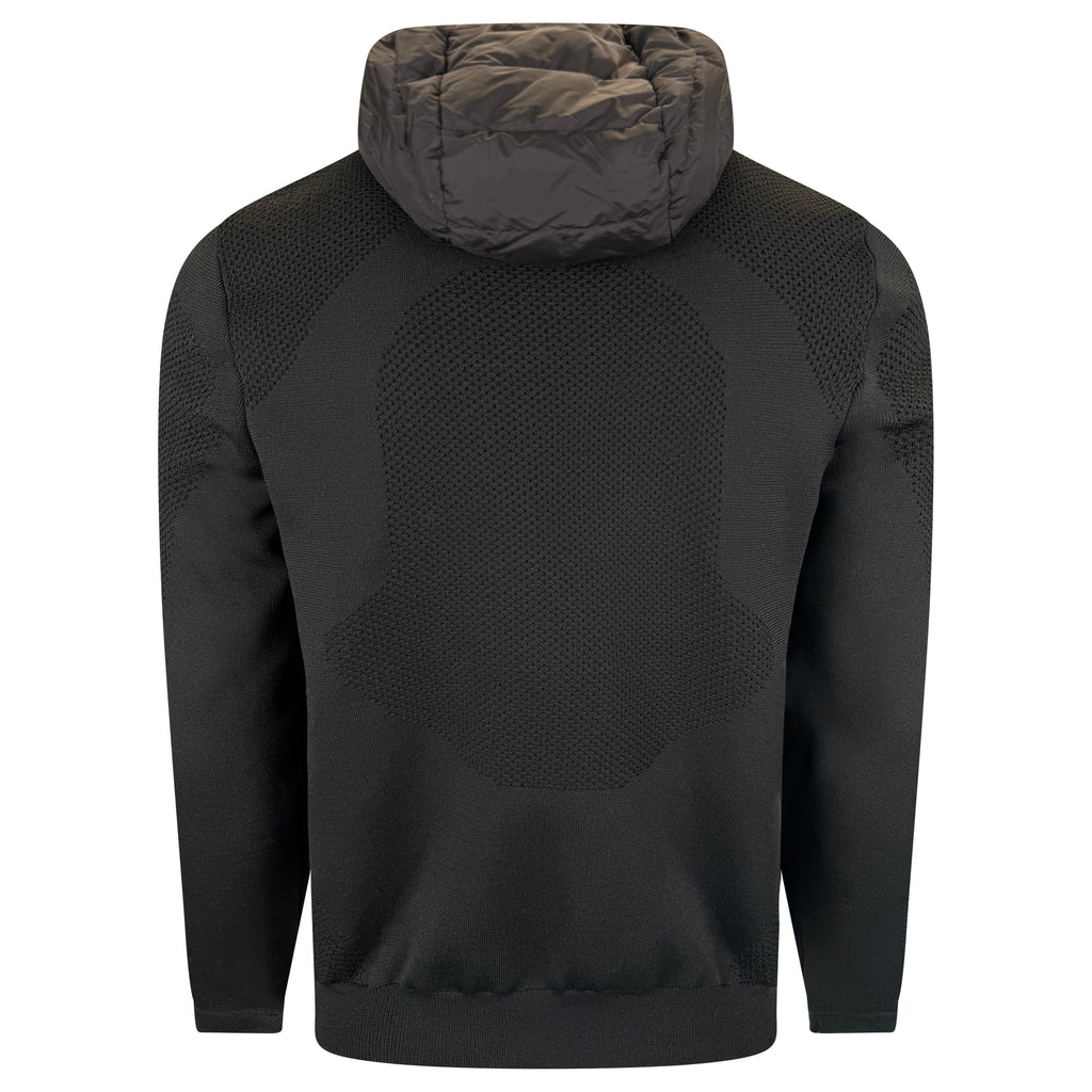 MONCLER MAGLIA PADDED BLACK CARDGAN - XL | PRE OWNED - Affluent ArchivesUsed HIGH END DESIGNER CLOTHING