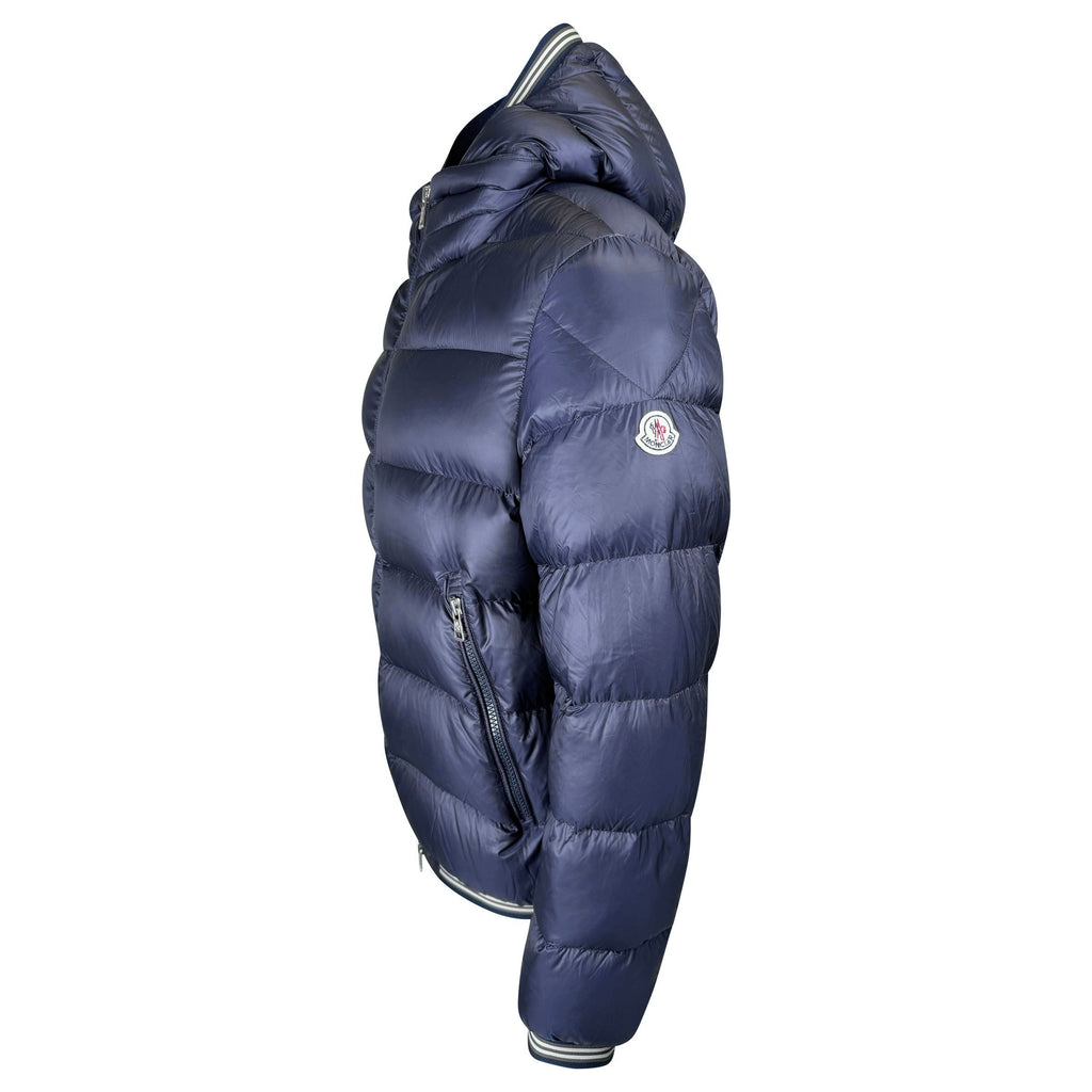MONCLER NAVY JEANBART GUIBBOTTO JACKET - SIZE 3 (M) | PRE OWNED - Affluent ArchivesUsed HIGH END DESIGNER CLOTHING