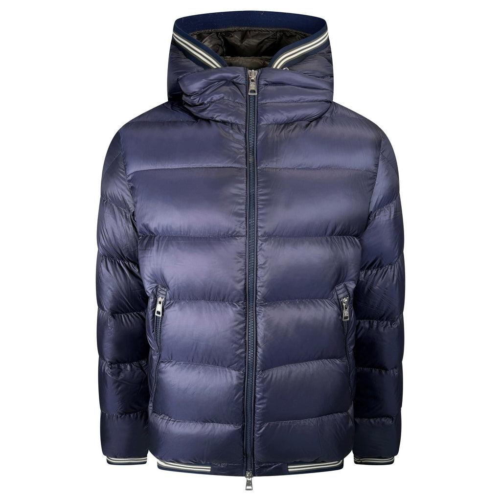 MONCLER NAVY JEANBART GUIBBOTTO JACKET - SIZE 3 (M) | PRE OWNED - Affluent ArchivesUsed HIGH END DESIGNER CLOTHING