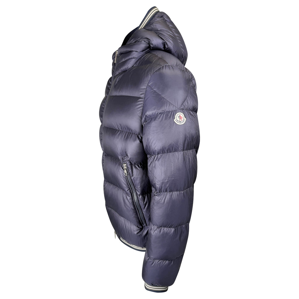 MONCLER NAVY JEANBART GUIBBOTTO JACKET - SIZE 6 (XXL) - Affluent ArchivesUsed HIGH END DESIGNER CLOTHING