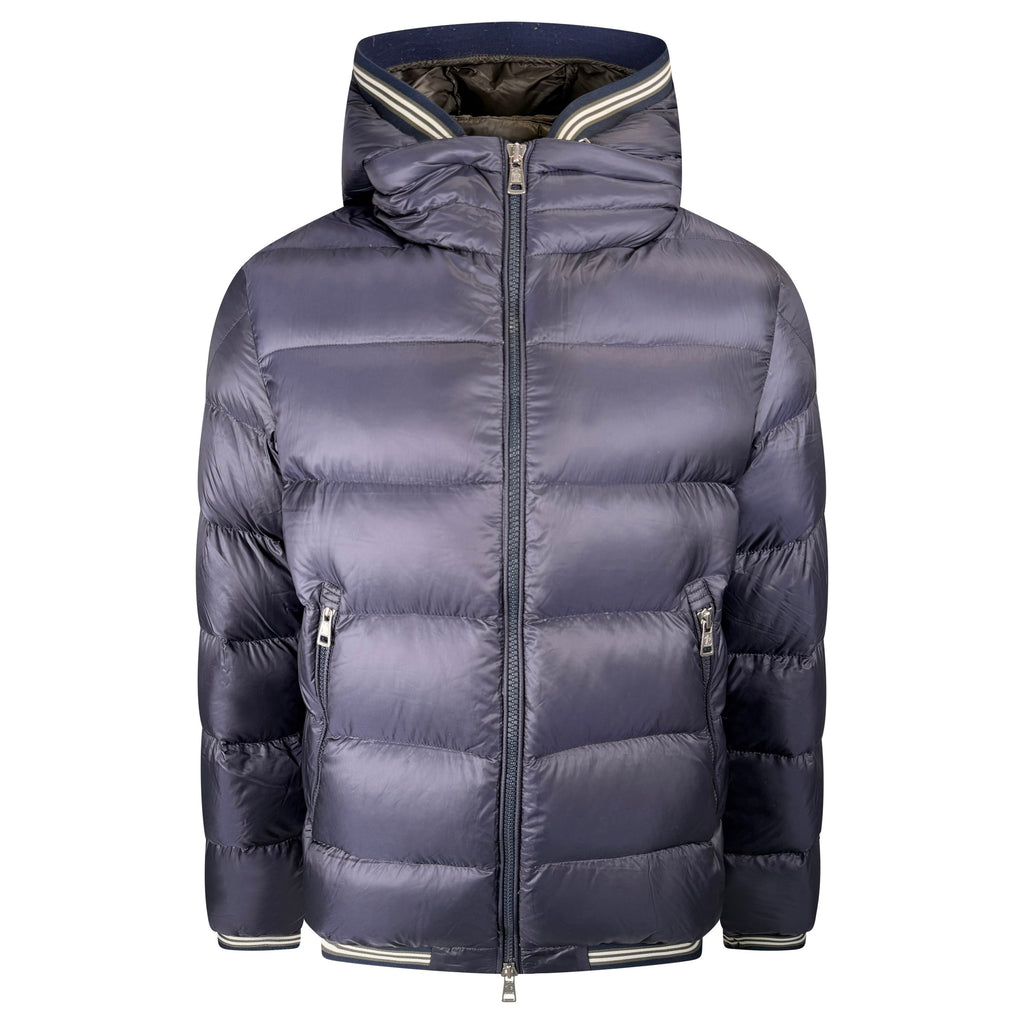 MONCLER NAVY JEANBART GUIBBOTTO JACKET - SIZE 6 (XXL) - Affluent ArchivesUsed HIGH END DESIGNER CLOTHING