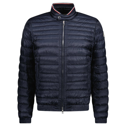 MONCLER QUILTED DOWN JACKET NAVY - SIZE 5 (Fits L) - affluentarchivesUsed HIGH END DESIGNER CLOTHING