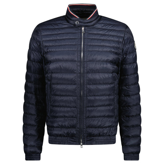 MONCLER QUILTED DOWN JACKET NAVY - SIZE 5 (Fits L) - affluentarchivesUsed HIGH END DESIGNER CLOTHING