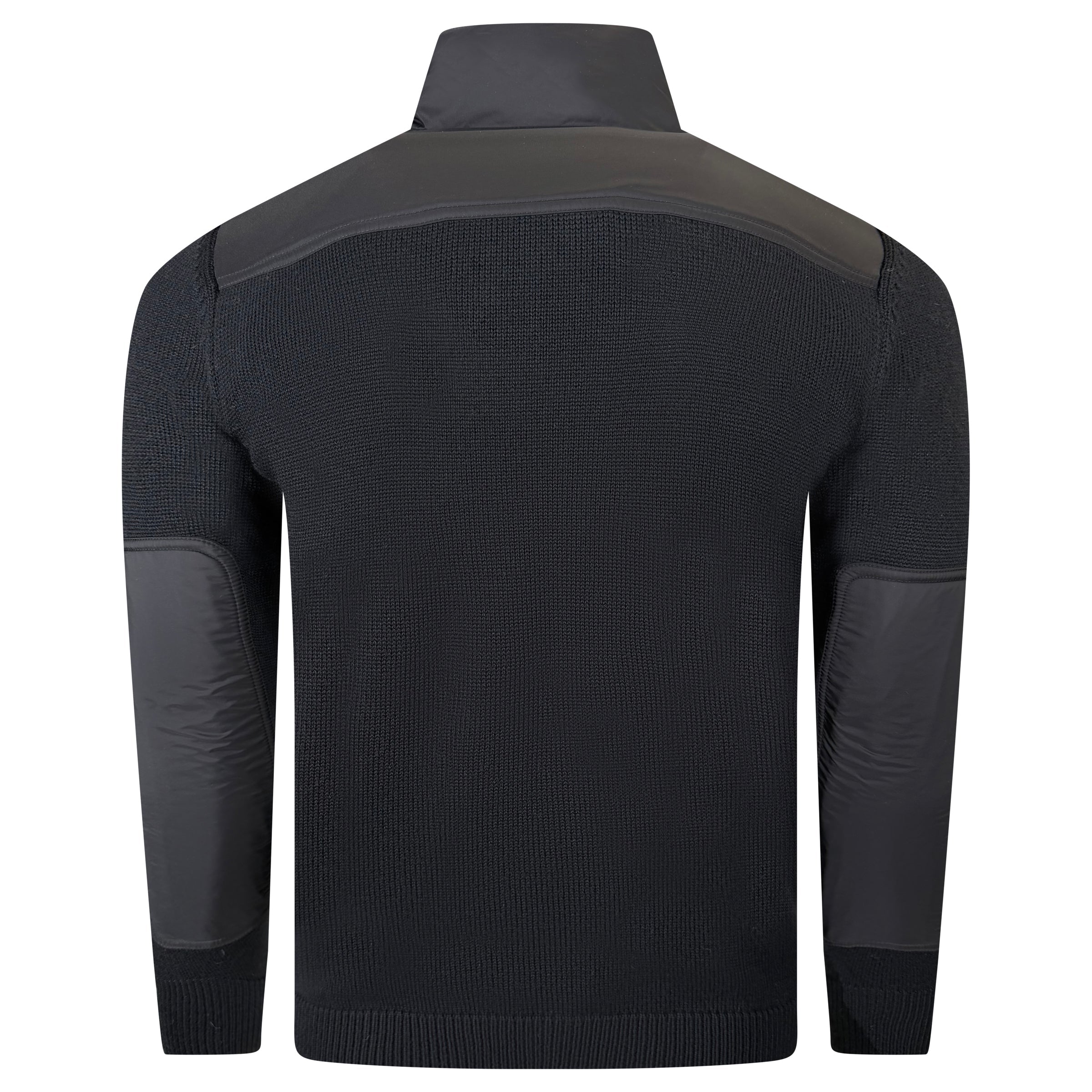 MONCLER TRICOT KNIT JACKET BLACK - SMALL - Affluent ArchivesUsed HIGH END DESIGNER CLOTHING