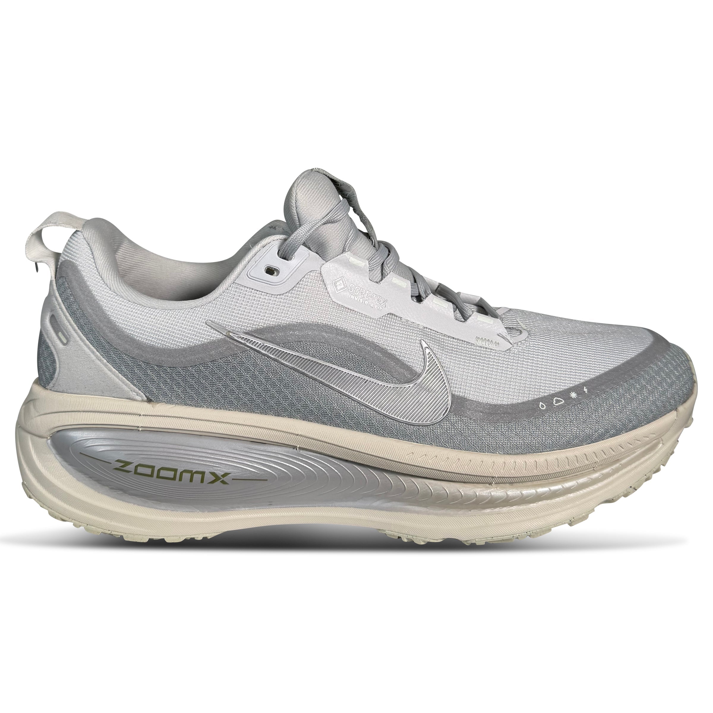 NIKE GORTEX VOMERO GREY - UK 8.5 | PRE OWNED - Affluent ArchivesUsed HIGH END DESIGNER CLOTHING