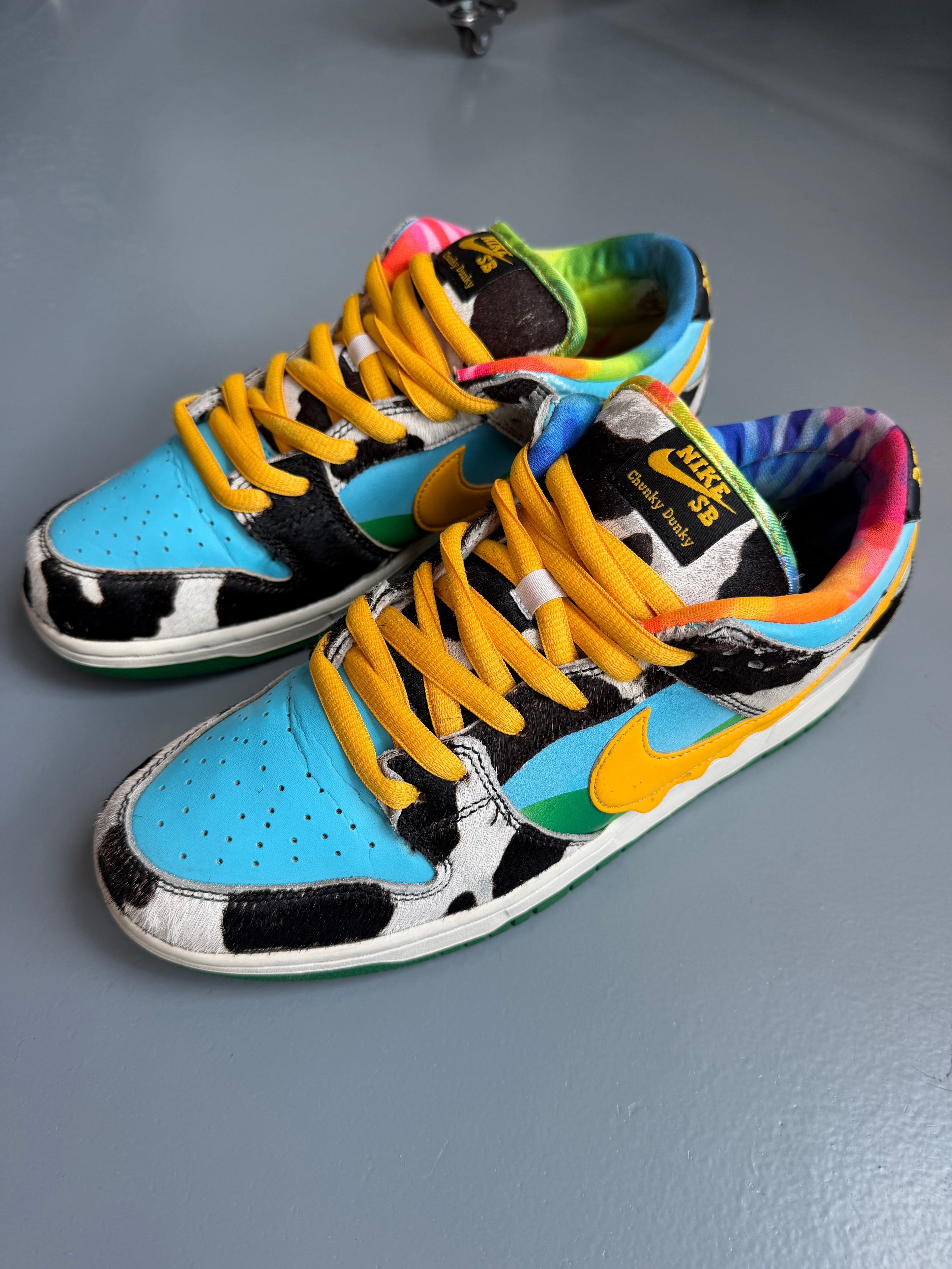 NIKE SB DUNK BEN & JERRYS - UK 8.5 | PRE OWNED - Affluent ArchivesUsed HIGH END DESIGNER CLOTHING