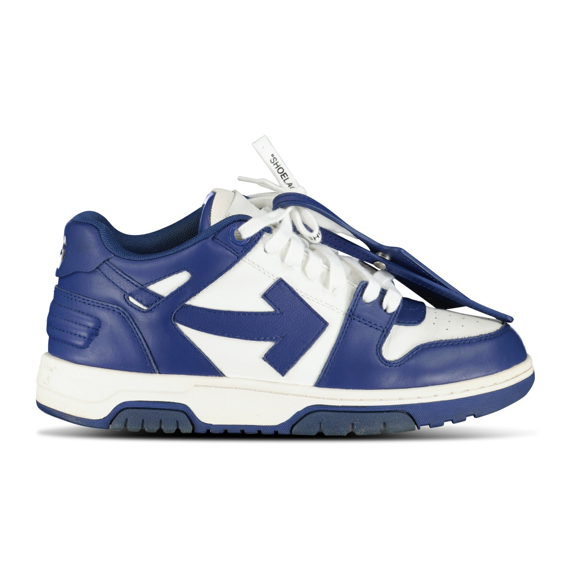 OFF WHITE OUT OF OFFICE TRAINER BLUE - UK 7 (41) - Affluent ArchivesUsed HIGH END DESIGNER CLOTHING