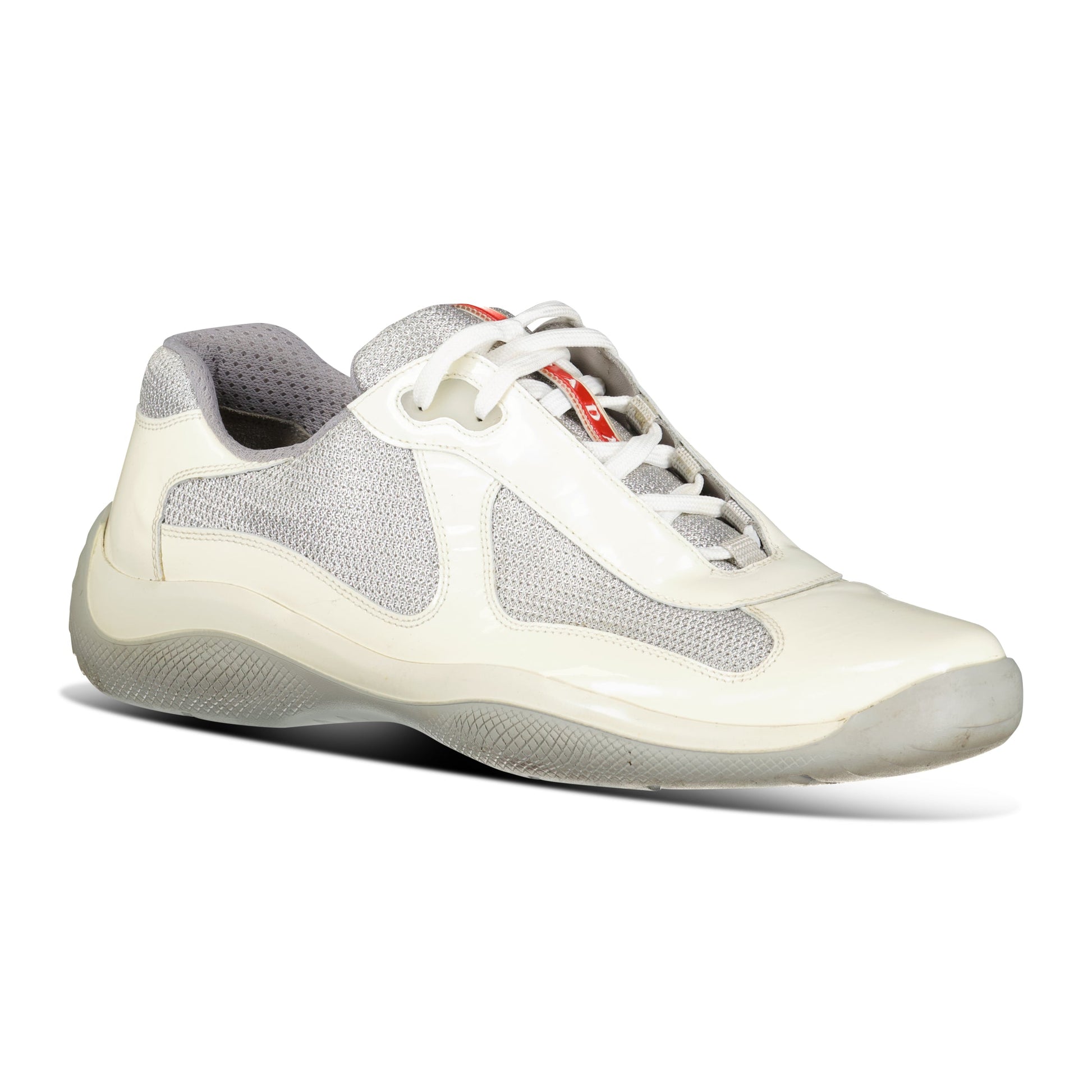 PRADA AMERICA CUP BEIGE - UK 9 (Fit 10) - Affluent ArchivesUsed HIGH END DESIGNER CLOTHING