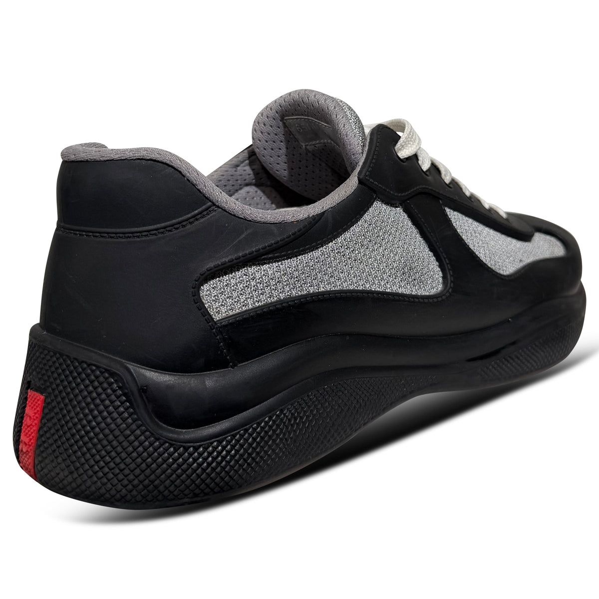 PRADA AMERICA CUP BLACK - UK 9 (Fits 10) | PRE OWNED - Affluent ArchivesUsed HIGH END DESIGNER CLOTHING