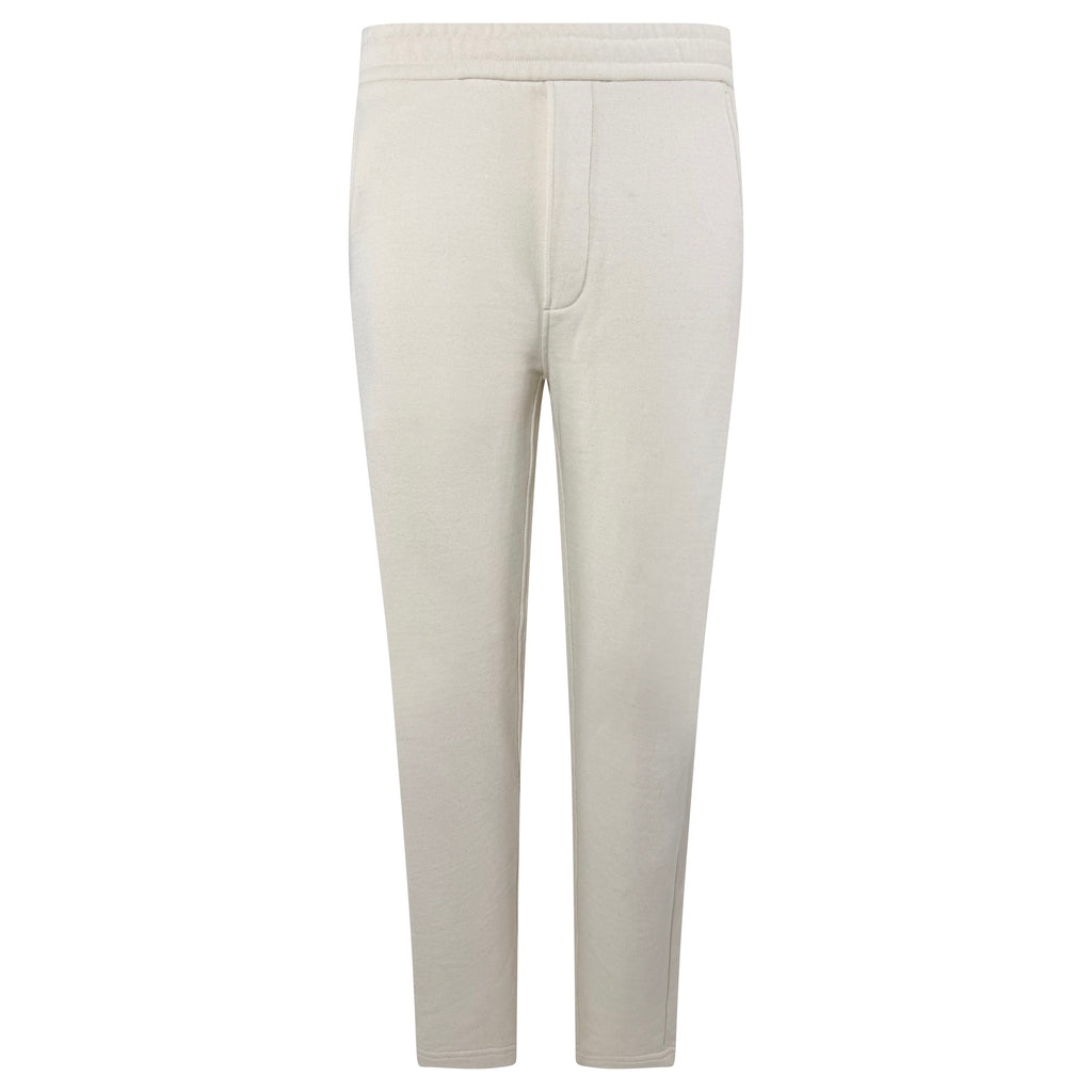 PRADA BEIGE PLAQUE TRACK PANTS - SMALL (Fit Large) - Affluent ArchivesUsed HIGH END DESIGNER CLOTHING