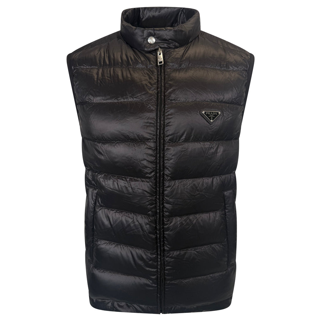 PRADA BLACK BADGE GILET - XXL (Fits Size Large) | PRE OWNED - Affluent ArchivesUsed HIGH END DESIGNER CLOTHING
