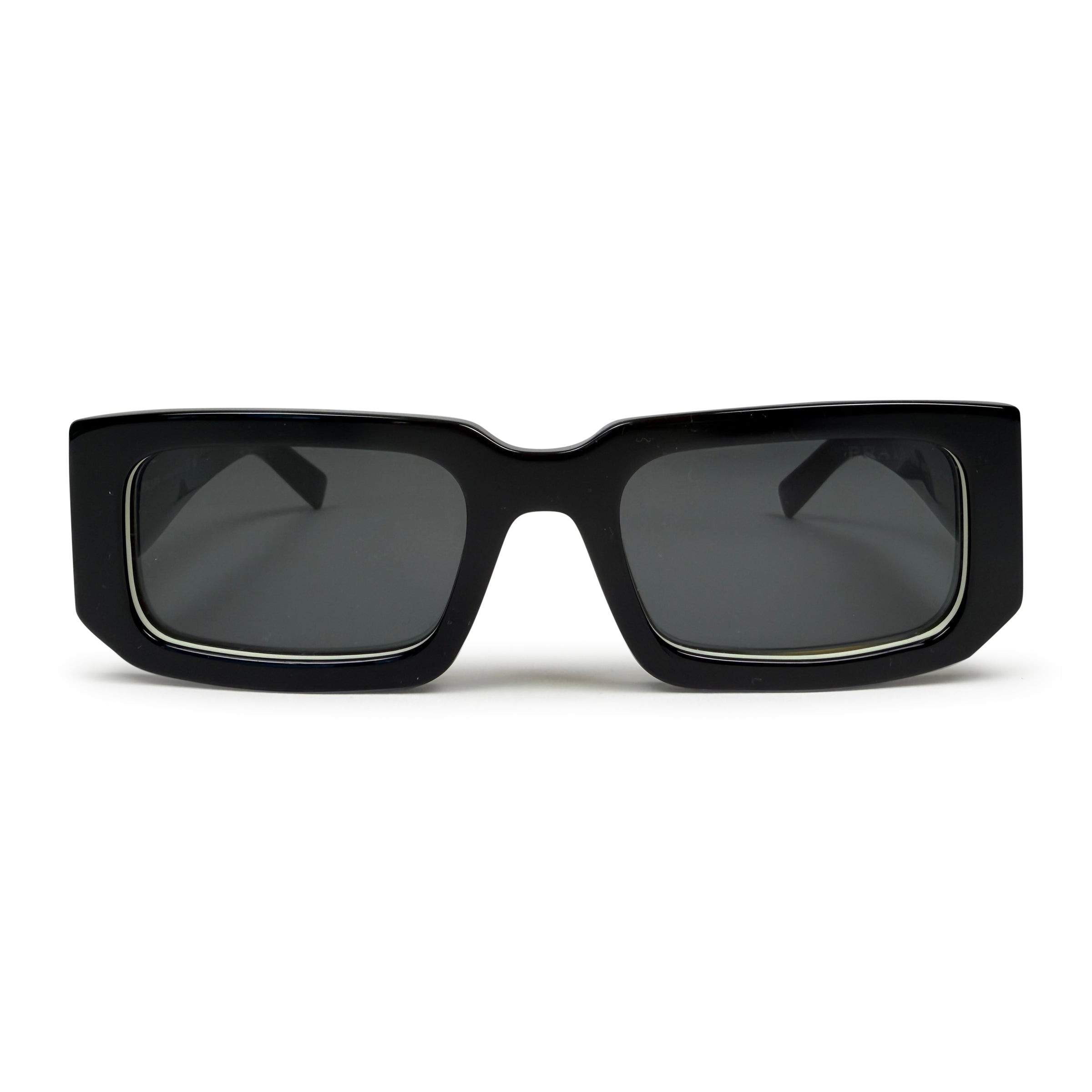 PRADA BLACK SUNGLASSES - Affluent ArchivesUsed HIGH END DESIGNER CLOTHING