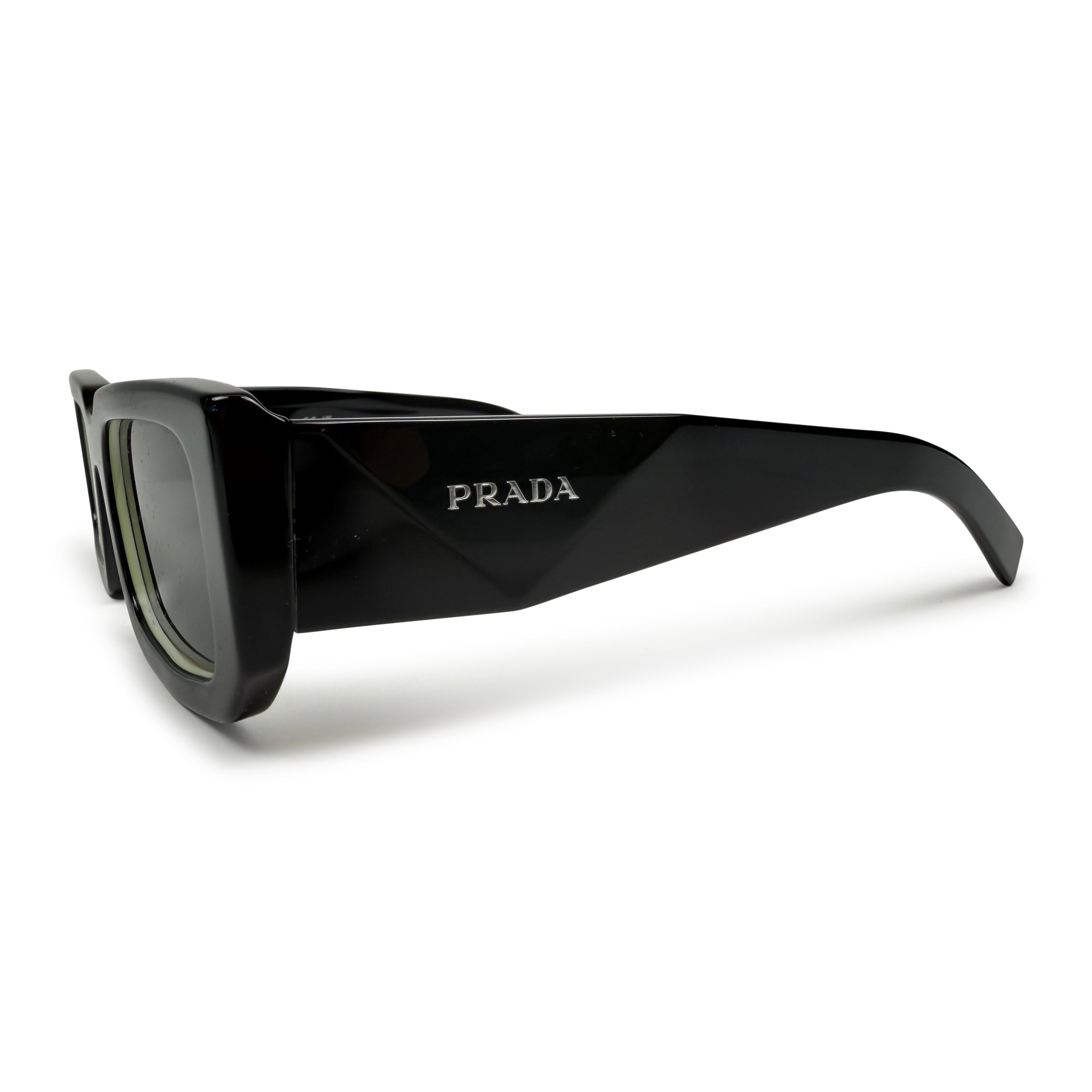 PRADA BLACK SUNGLASSES - Affluent ArchivesUsed HIGH END DESIGNER CLOTHING