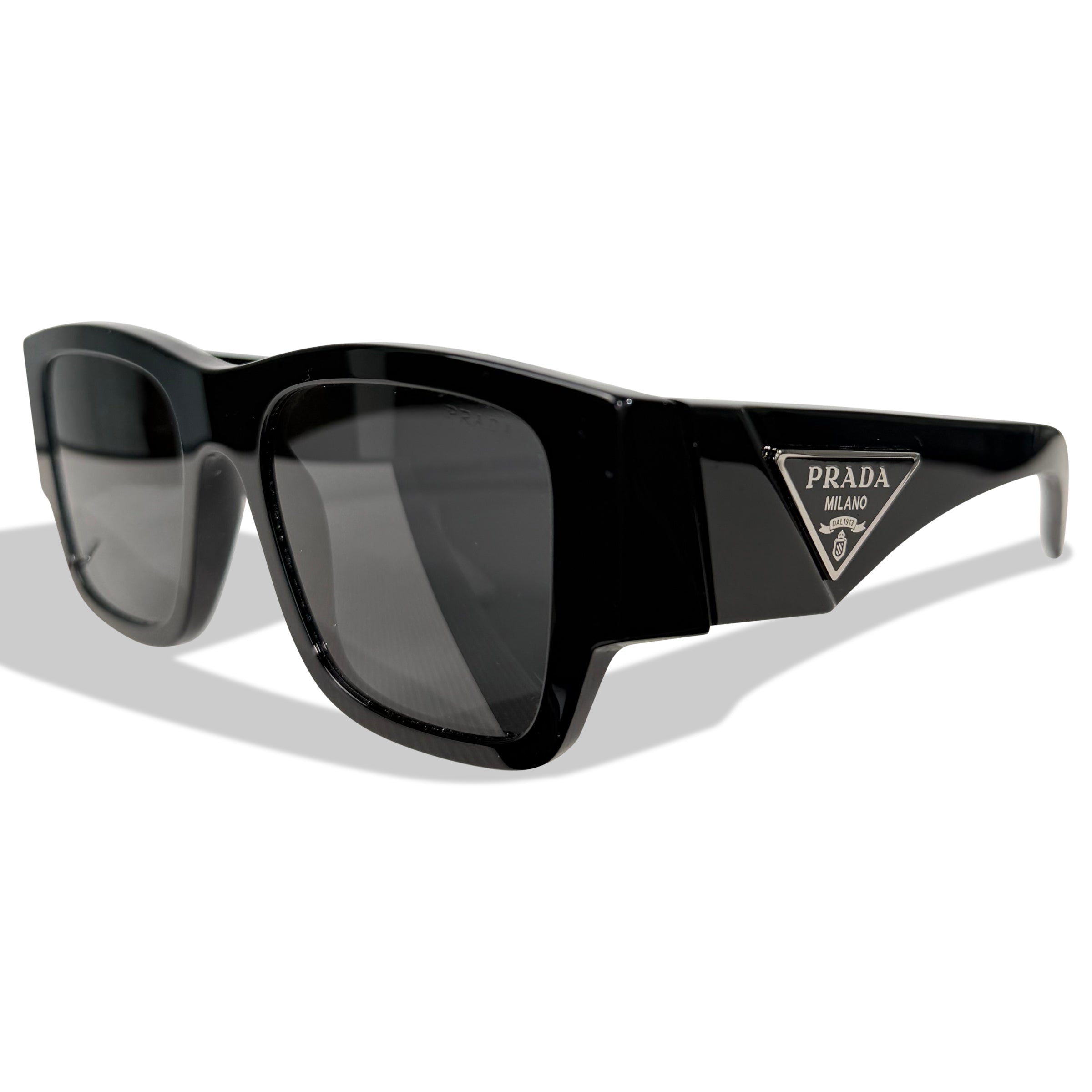 PRADA BLACK SUNGLASSES | PRE OWNED - Affluent ArchivesUsed HIGH END DESIGNER CLOTHING