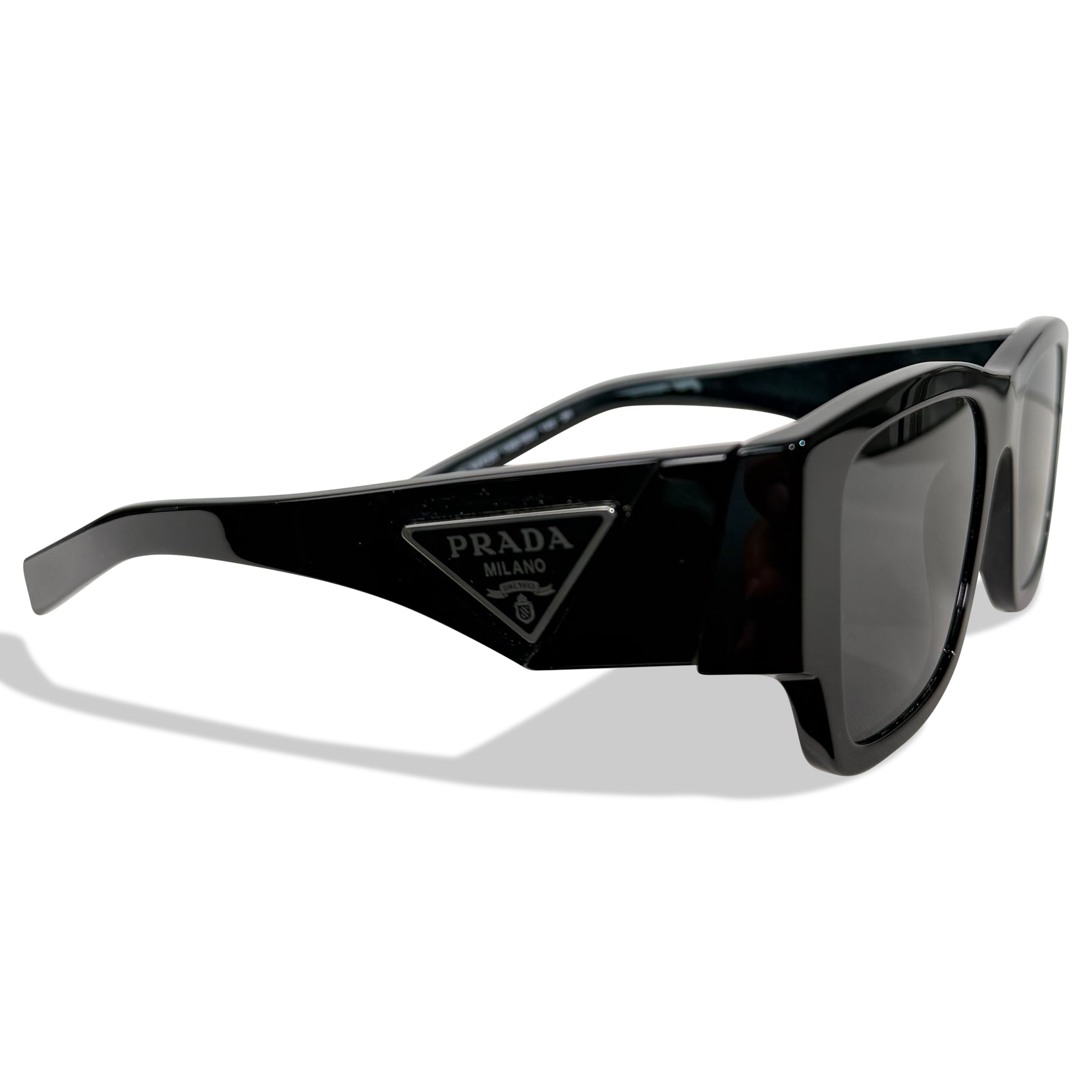 PRADA BLACK SUNGLASSES | PRE OWNED - Affluent ArchivesUsed HIGH END DESIGNER CLOTHING