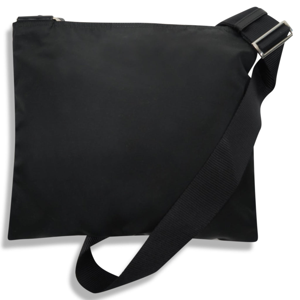 PRADA MESSENGER BAG BLACK - Affluent ArchivesUsed HIGH END DESIGNER CLOTHING