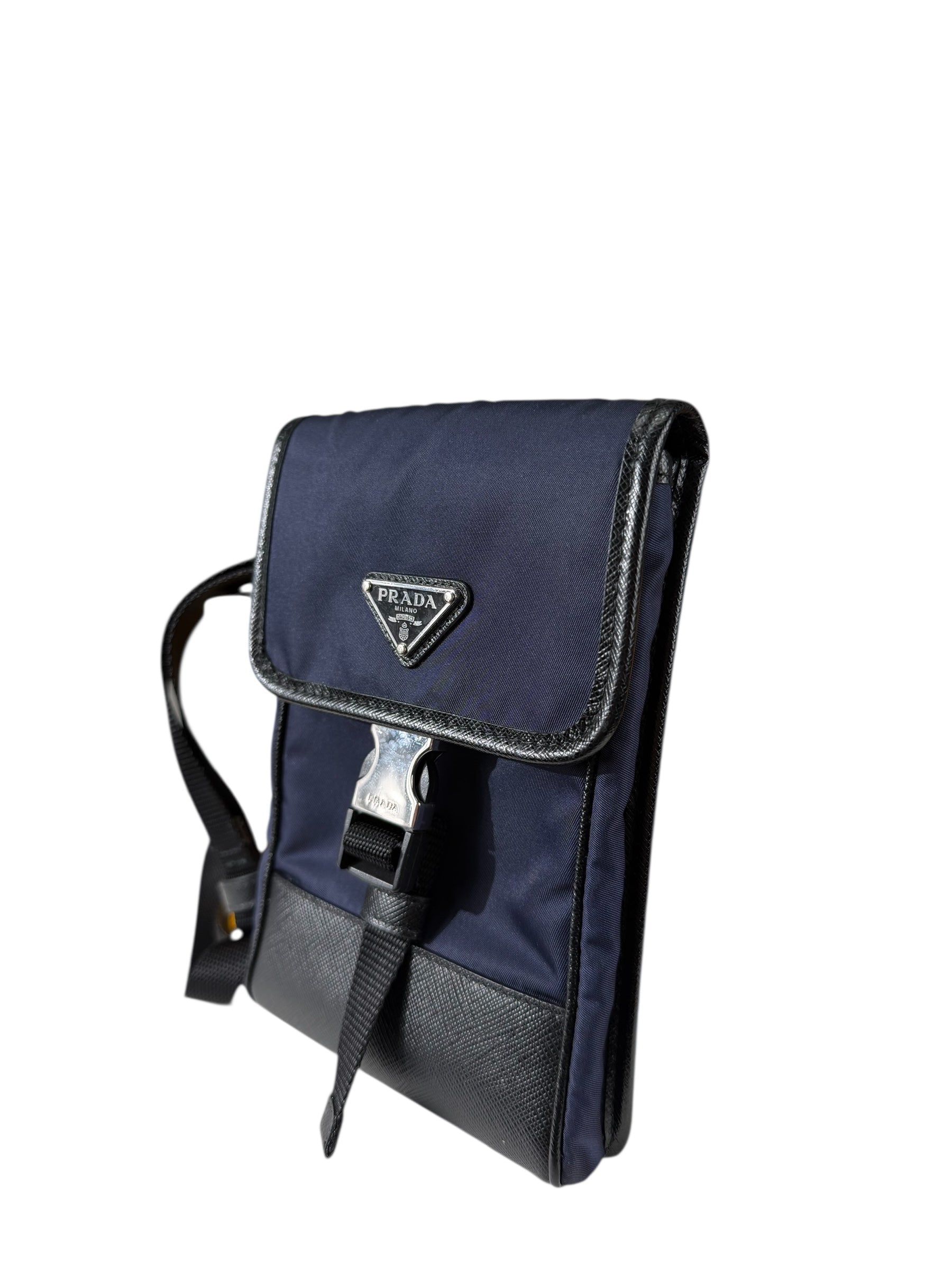 PRADA NAVY CROSSBODY BAG NAVY - Affluent ArchivesUsed HIGH END DESIGNER CLOTHING