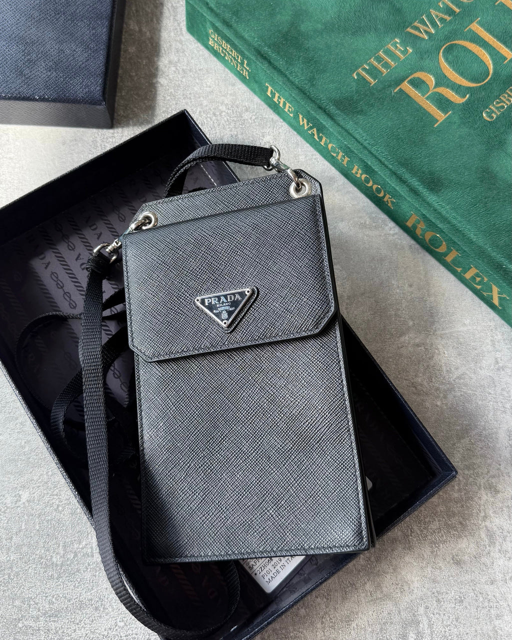 PRADA PHONE MESSENGER - PRE OWNED - Affluent ArchivesUsed HIGH END DESIGNER CLOTHING