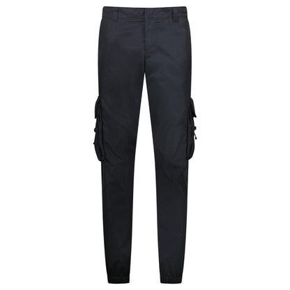 PRADA RE NYLON BADGE CARGO TROUSERS - MEDIUM - Affluent ArchivesUsed HIGH END DESIGNER CLOTHING