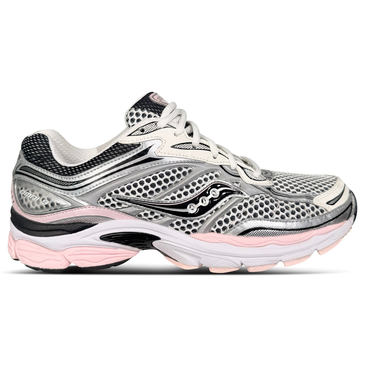 SAUCONY PROGRID OMNI 9 PINK - UK 8.5 | PRE OWNED - Affluent ArchivesUsed HIGH END DESIGNER CLOTHING