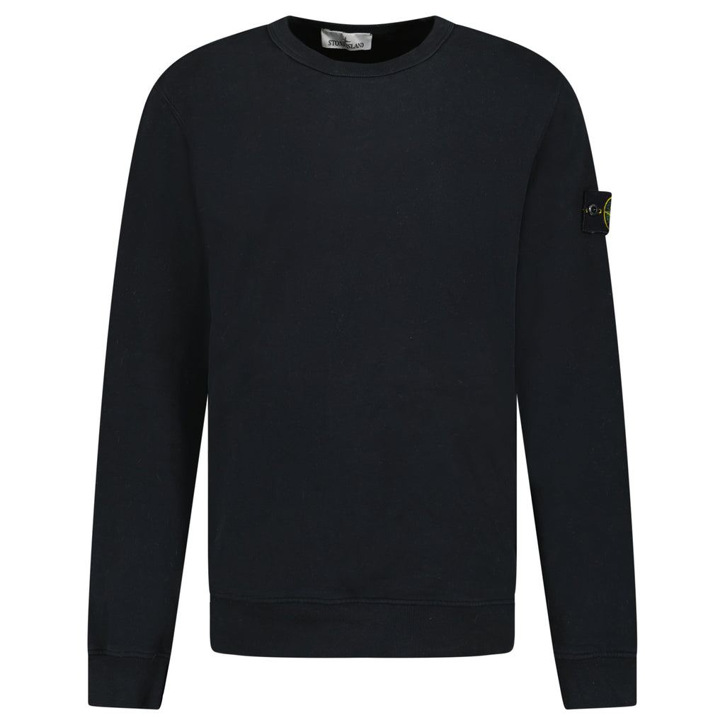 STONE ISLAND BADGE SWEATSHIRT - LARGE - Affluent ArchivesUsed HIGH END DESIGNER CLOTHING