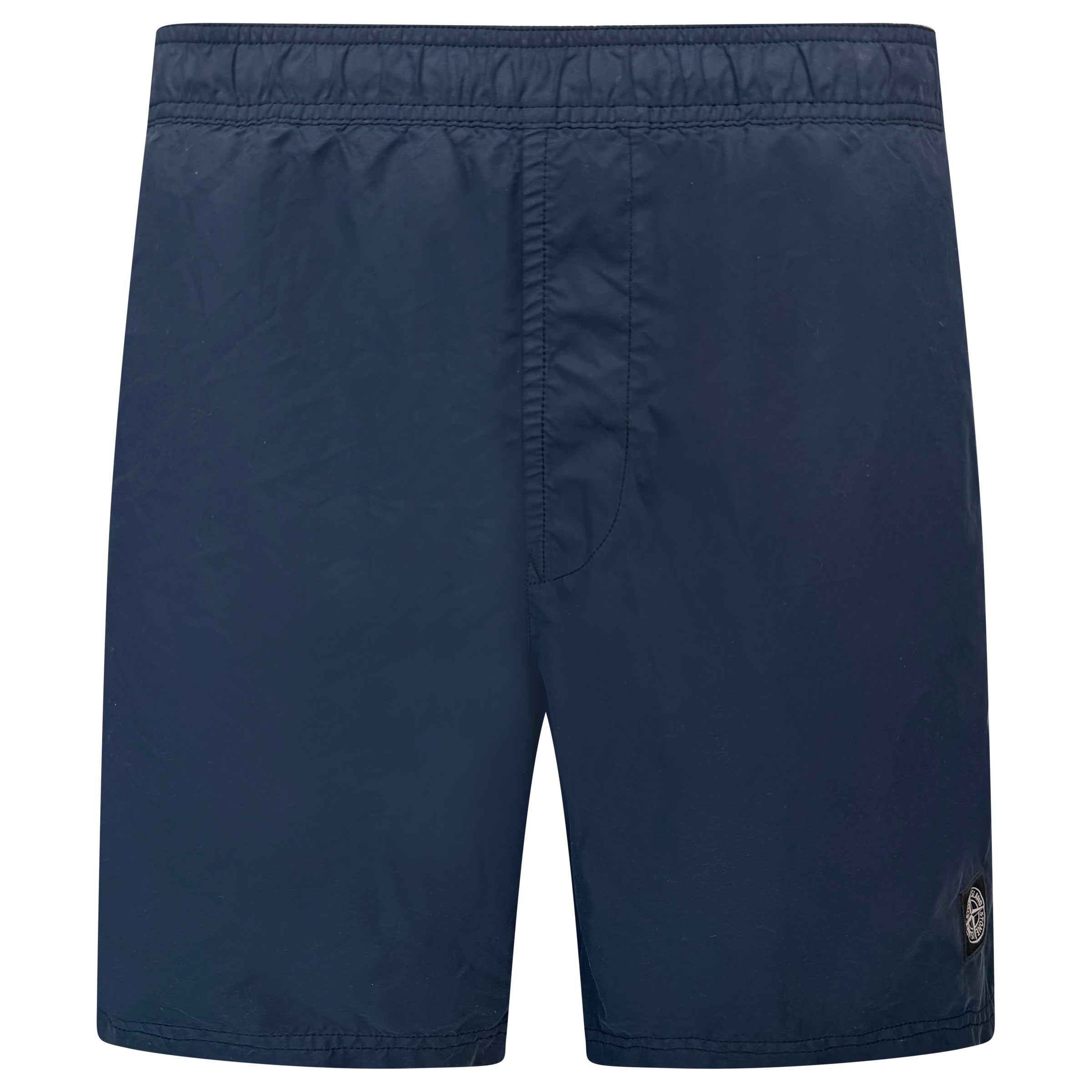 STONE ISLAND BADGE SWIM SHORTS NAVY - XL (NEW WITH TAGS) - Affluent ArchivesUsed HIGH END DESIGNER CLOTHING