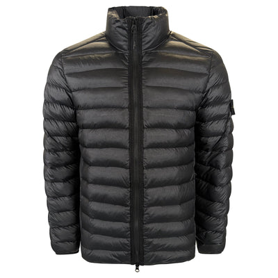 STONE ISLAND BLACK QUILTED JACKET - XL | PRE OWNED - Affluent ArchivesUsed HIGH END DESIGNER CLOTHING