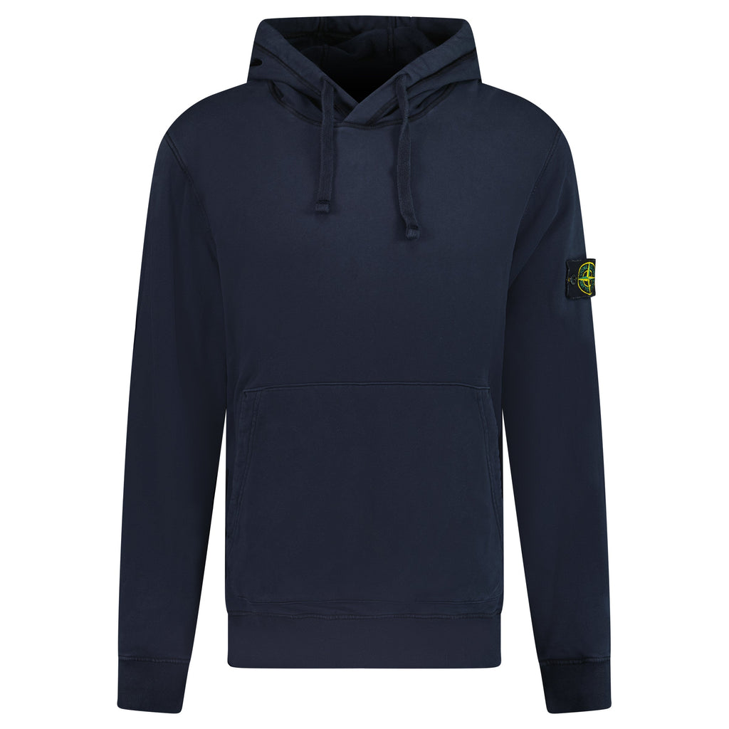 STONE ISLAND BLUE BADGE HOODIE - XL - Affluent ArchivesUsed HIGH END DESIGNER CLOTHING