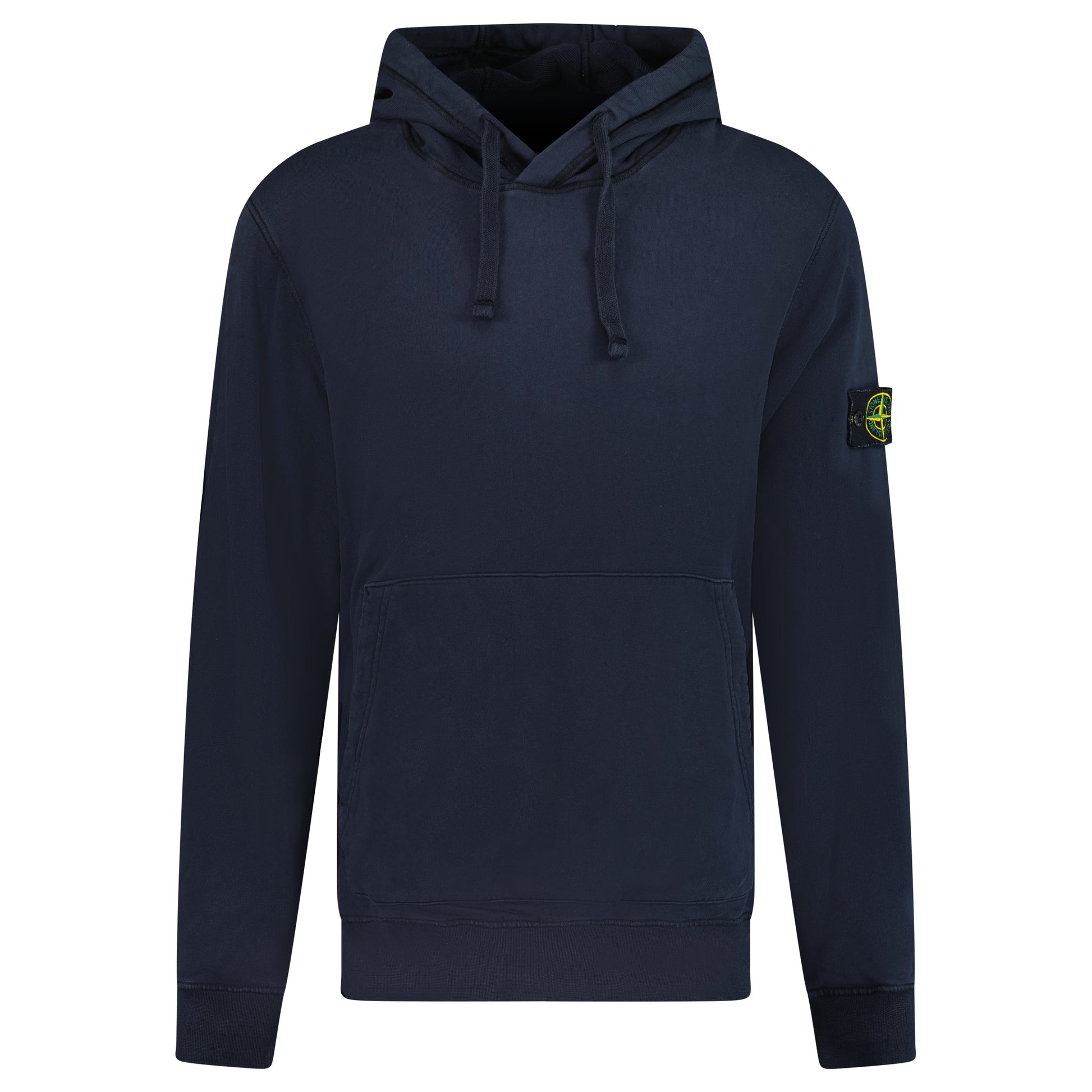 STONE ISLAND BLUE BADGE HOODIE - XL - Affluent ArchivesUsed HIGH END DESIGNER CLOTHING