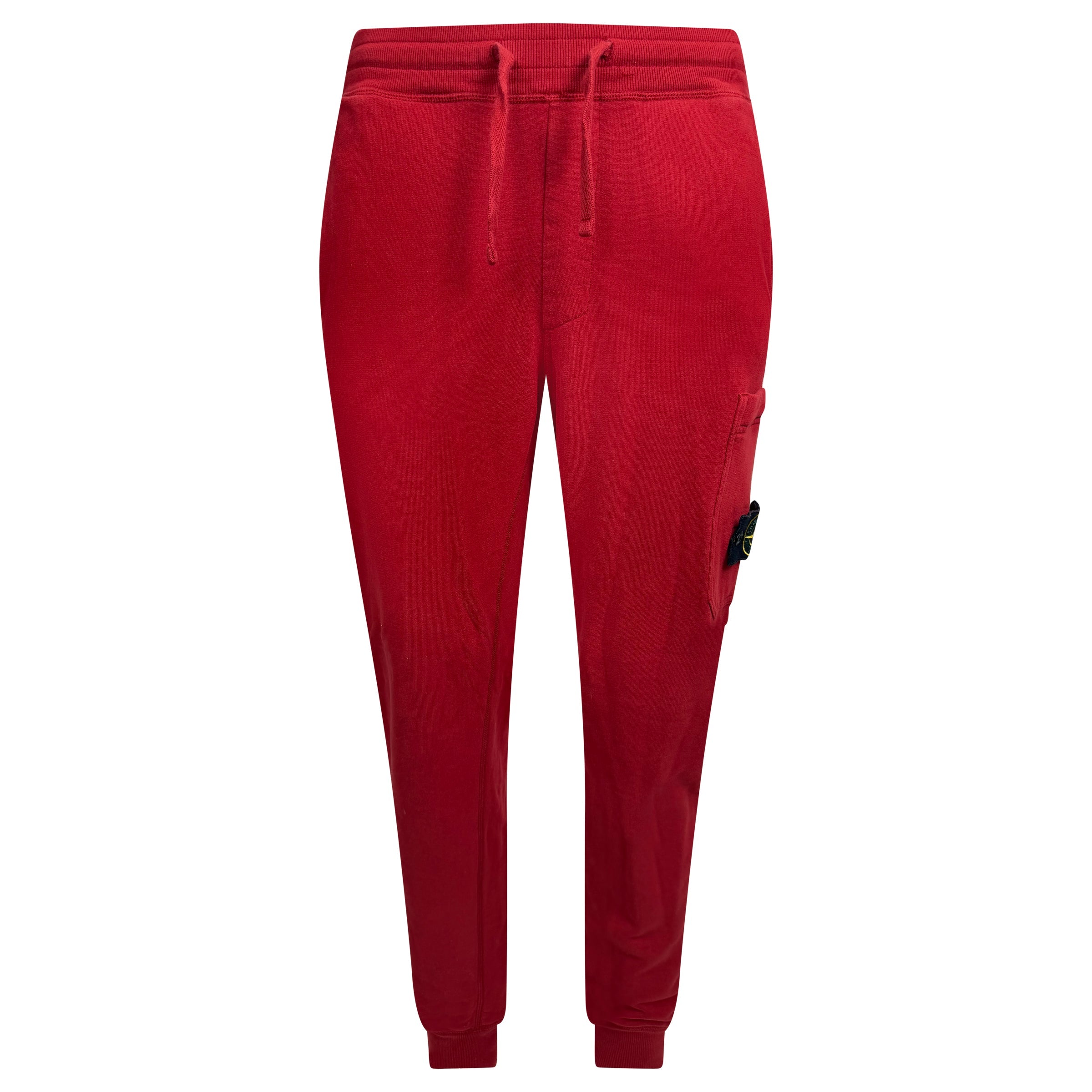 STONE ISLAND BURGUNDY BADGE TRACK PANTS - MEDIUM - Affluent ArchivesUsed HIGH END DESIGNER CLOTHING