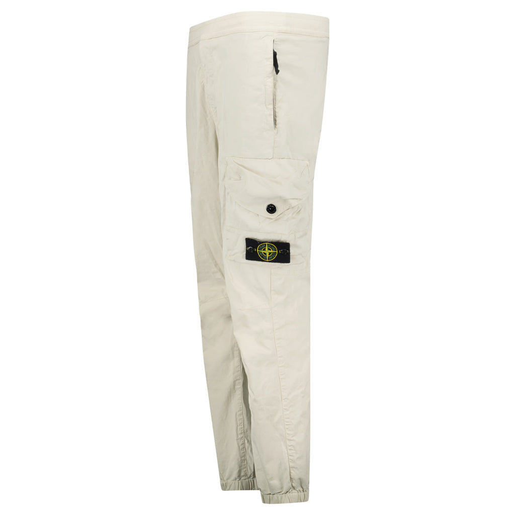 STONE ISLAND CARGO TROUSERS BEIGE - 30W | PRE OWNED - Affluent ArchivesUsed HIGH END DESIGNER CLOTHING