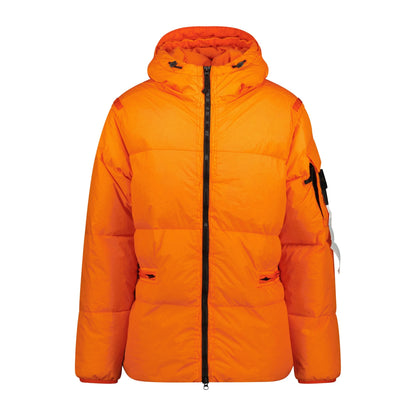 STONE ISLAND COAT ORANGE - XL - affluentarchivesUsed HIGH END DESIGNER CLOTHING