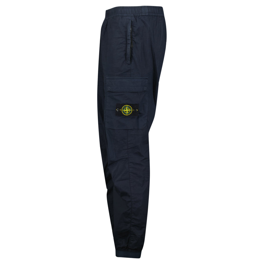 STONE ISLAND COMPASS CARGO TROUSERS NAVY - 34W - Affluent ArchivesUsed HIGH END DESIGNER CLOTHING