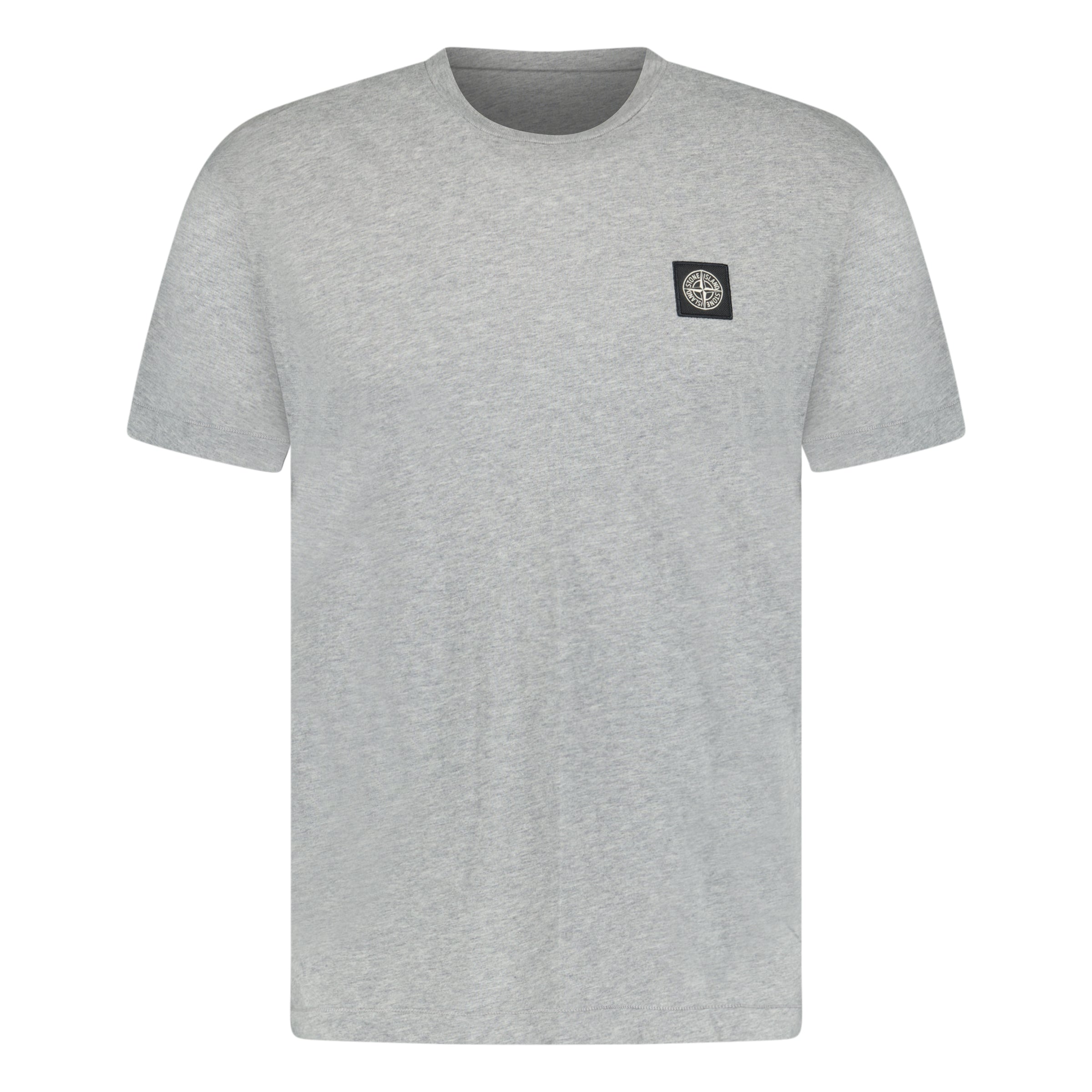 STONE ISLAND COMPASS T SHIRT GREY- LARGE - affluentarchivesUsed HIGH END DESIGNER CLOTHING