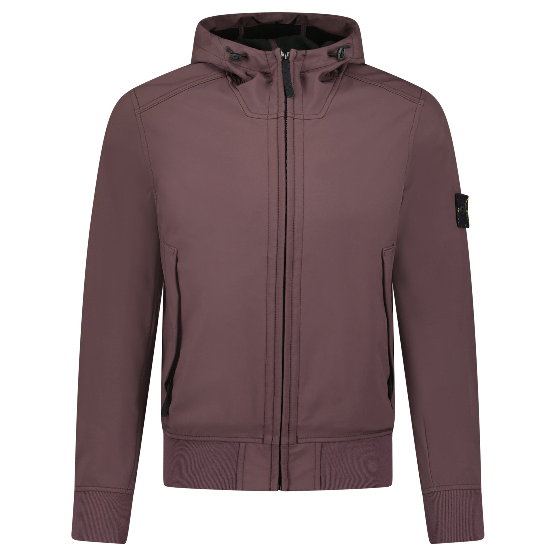 STONE ISLAND DARK PURPLE SHELL JACKET - MEDIUM - Affluent ArchivesUsed HIGH END DESIGNER CLOTHING