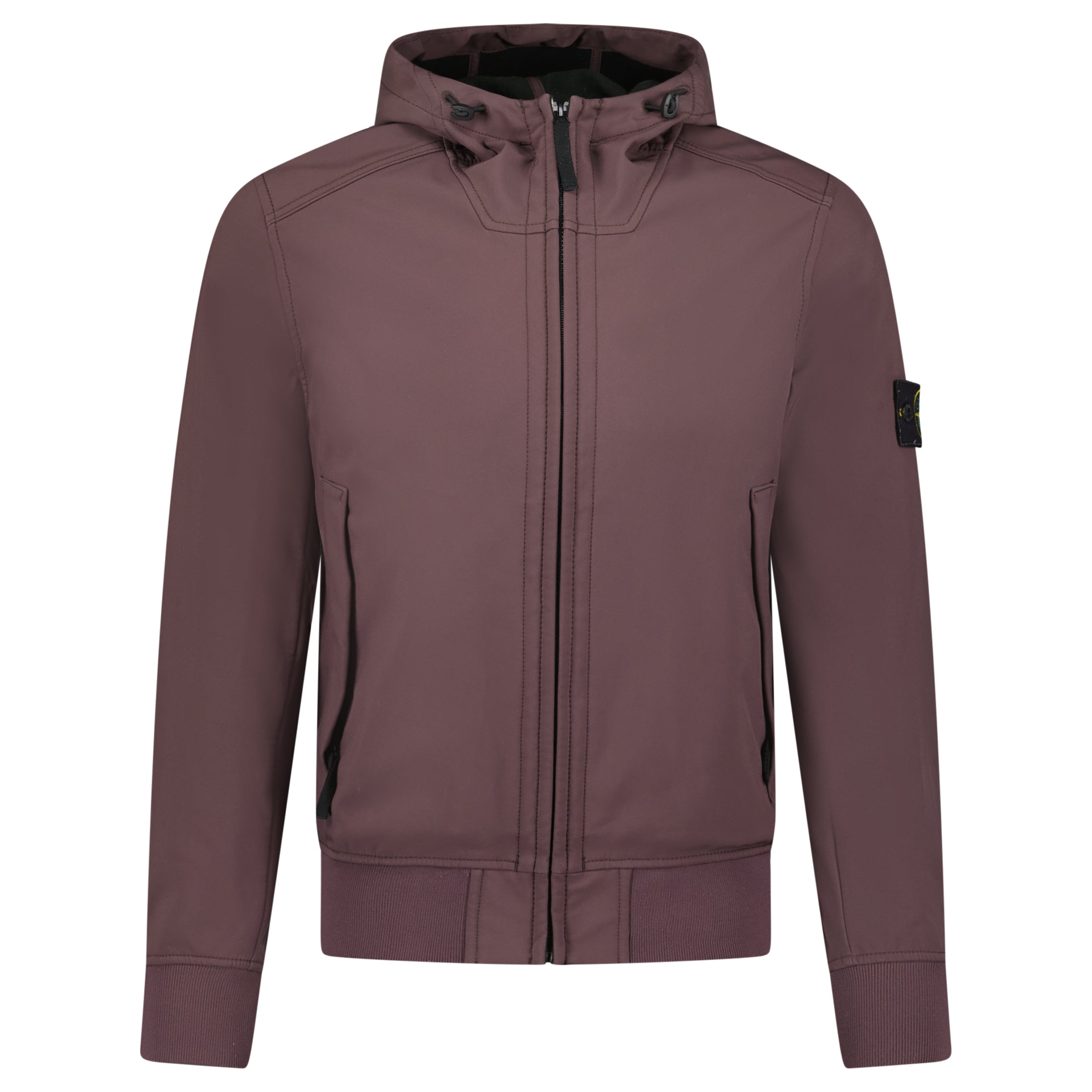 STONE ISLAND DARK PURPLE SHELL JACKET - MEDIUM - Affluent ArchivesUsed HIGH END DESIGNER CLOTHING